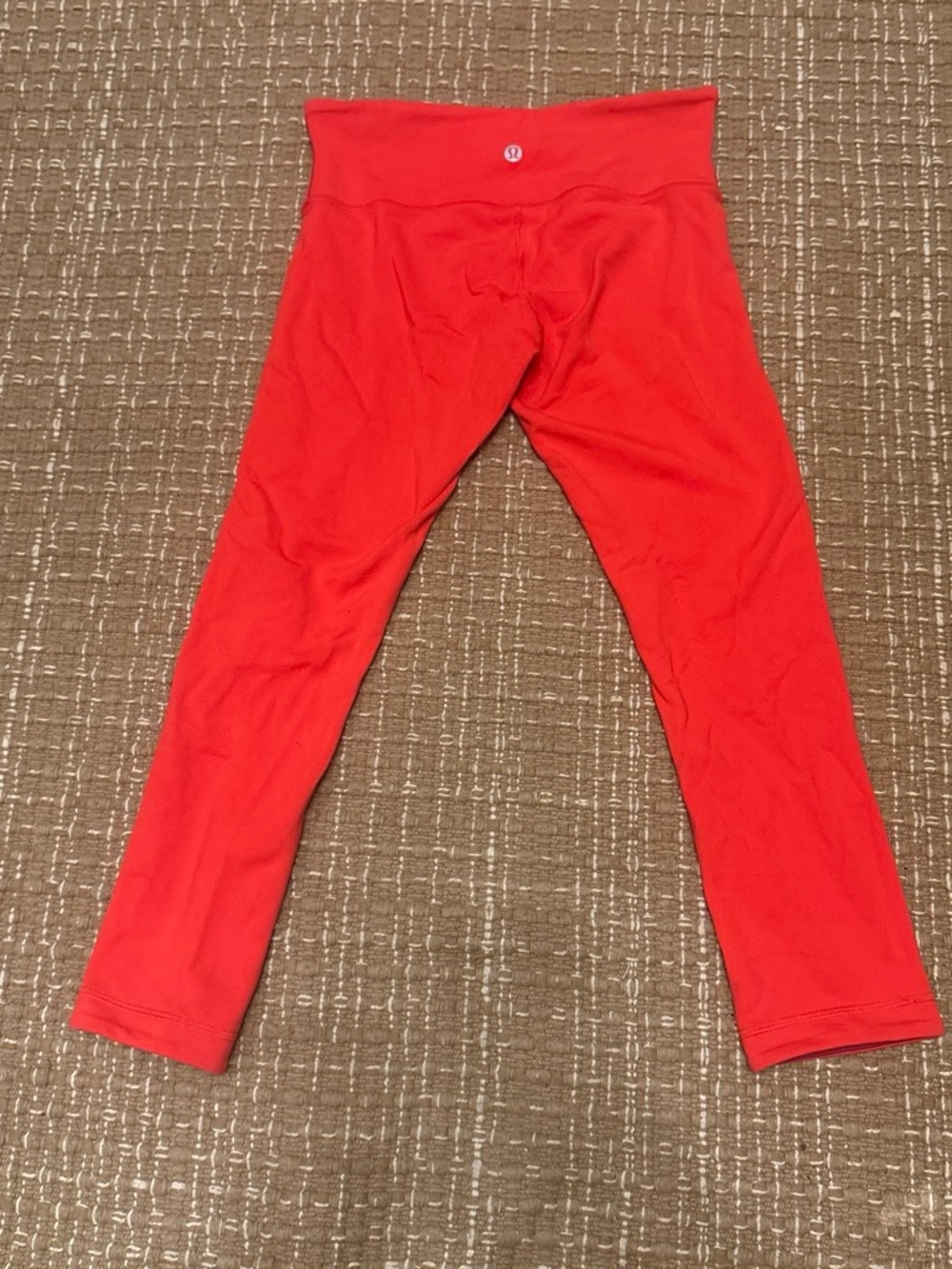 lululemon athletica Bright Red Capris